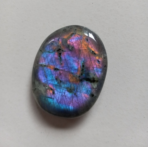 Magical Sunset Flash Labradorite Palmstone!!!!! - Picture 4 of 12